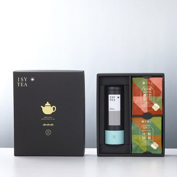 Golden Ink Gift Box  (Shanlinsi Oolong Tea 100g+Omamori Tea Bags 10pcs)